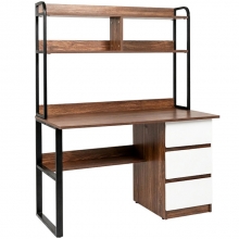 Bàn học liền kệ BHS408